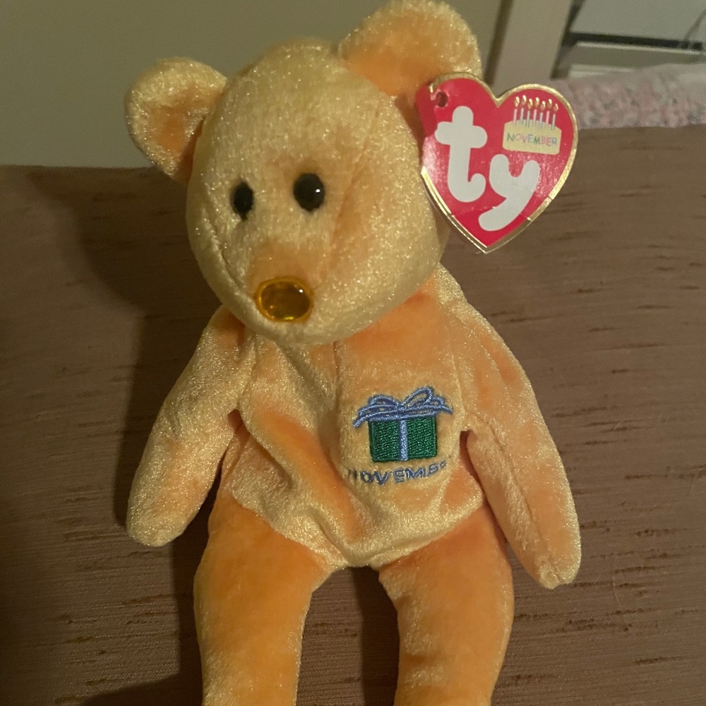 Ty November beanie baby